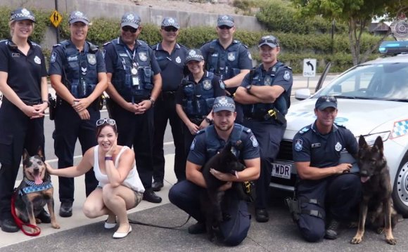 Police help fulfil bucket list