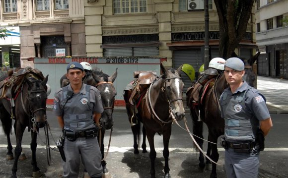 Brazilian Mounted Police