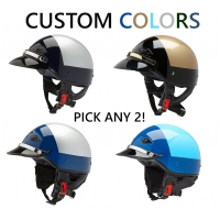Custom Color Police Motorcycle Helmet