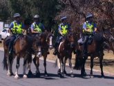 Police on horses