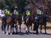 Police on horses