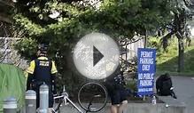 Portland Police Bicycle Patrol recover bike Hawthorne Bridge