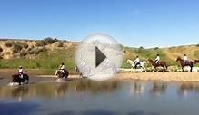 U.S. Cavalry School crossing the Little Bighorn River June